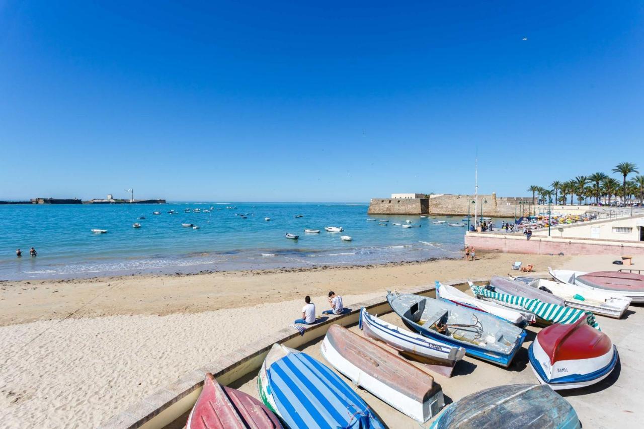 Apartamento Serafin De La Caleta Cádiz Buitenkant foto